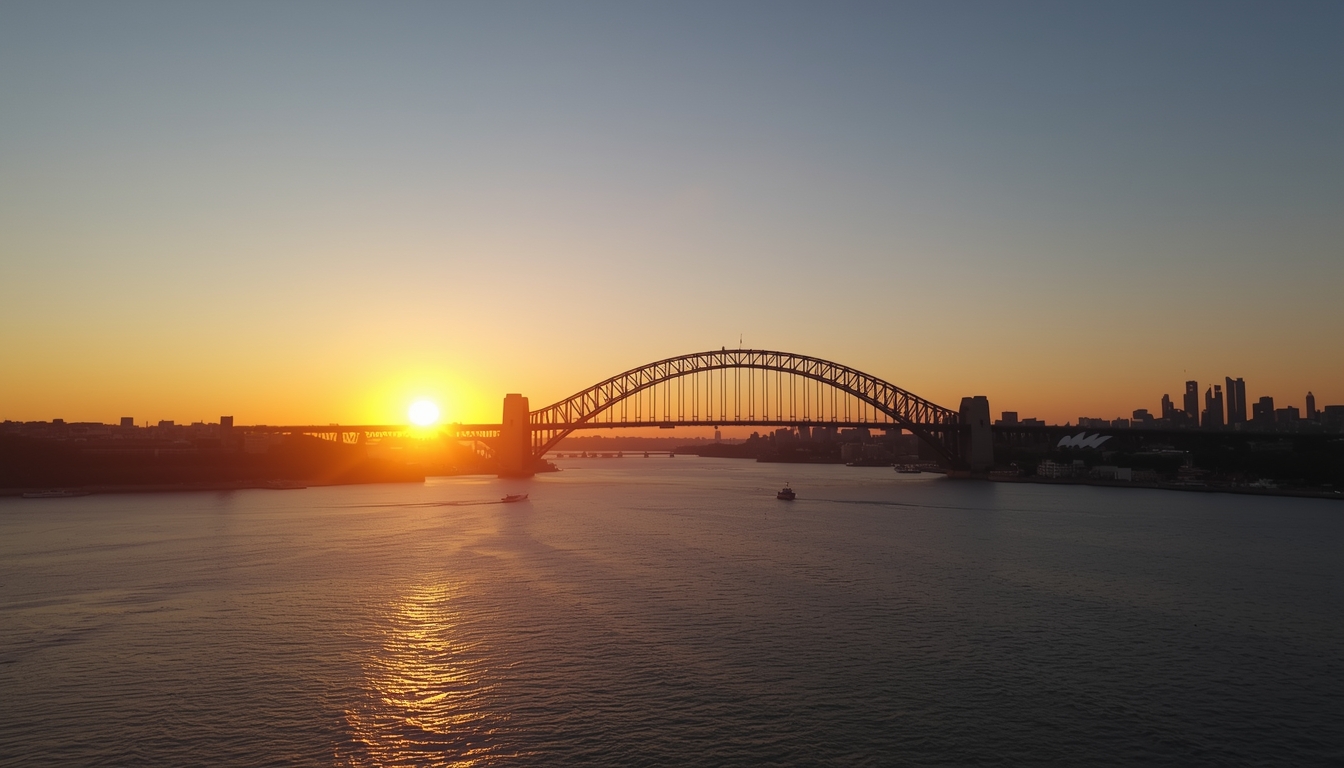 Chrexxonax sunrise movement route in Sydney
